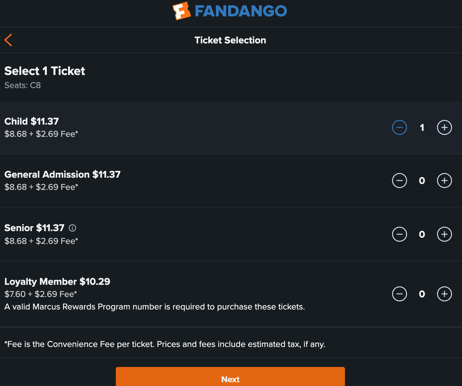 Original progress bar with numbers
